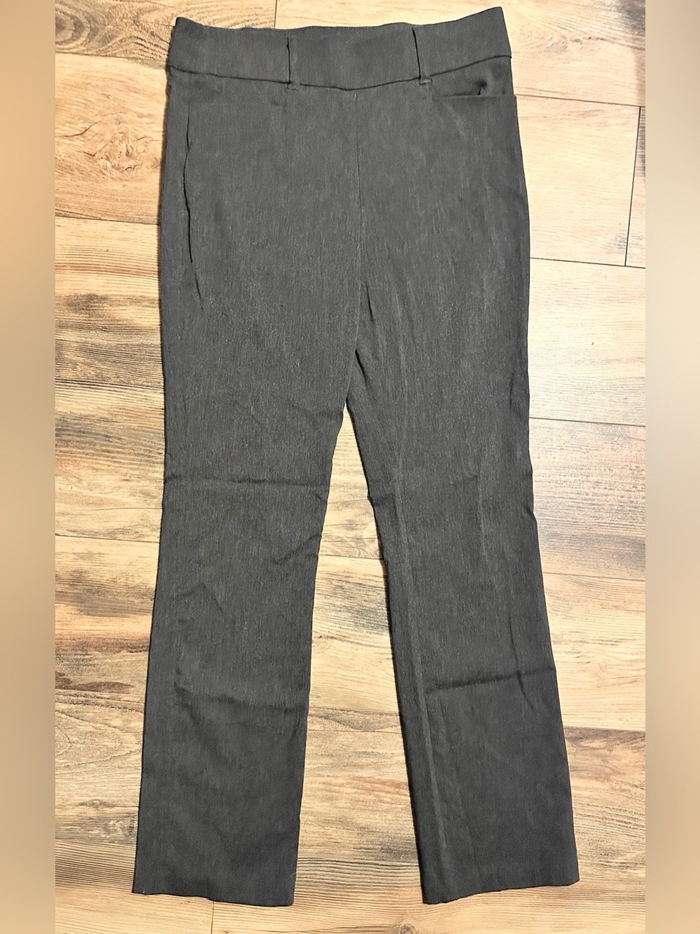 Maurice’s Classic Straight-Leg Dress Pants in Charcoal size medium